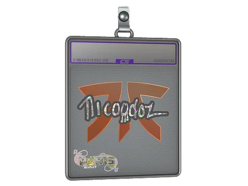 Placa de pegatinas | nicoodoz (purpurina) | París 2023