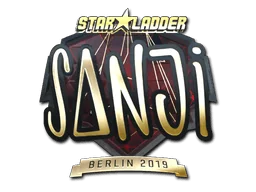 印花 | SANJI（金色）| 2019年柏林锦标赛