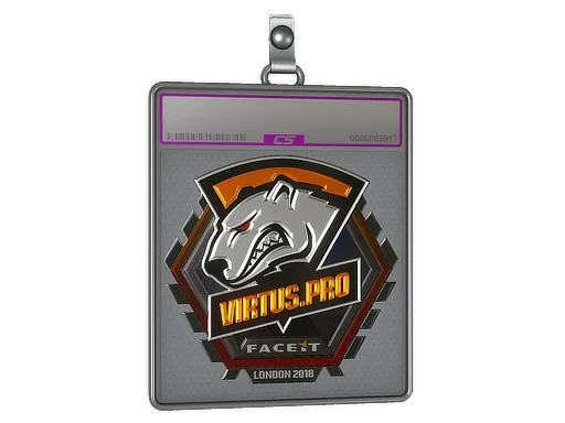 Sticker Slab | Virtus.Pro (Foil) | London 2018