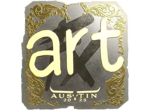 印花 | arT（金色）| 2025年奥斯汀锦标赛