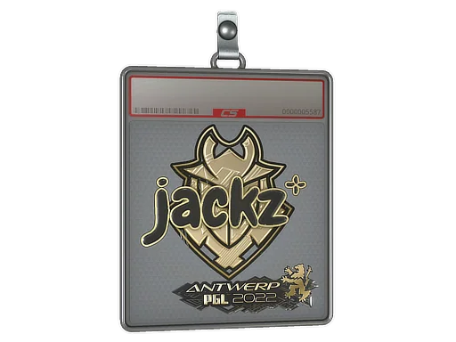 Sticker Slab | JaCkz (Gold) | Antwerp 2022