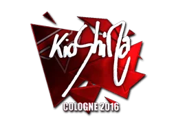 Klistermärke | kioShiMa (Foil) | Cologne 2016