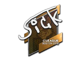 Naklejka | SicK | Boston 2018