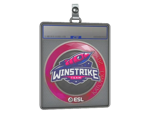 Klistermärkesfodral | Winstrike Team | Katowice 2019