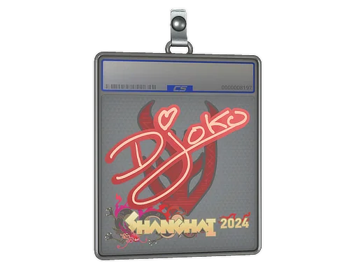 Placa de pegatinas | Djoko | Shanghái 2024