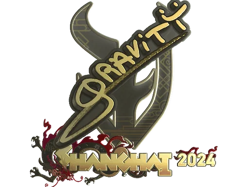 Sticker | Graviti (Gold) | Shanghai 2024