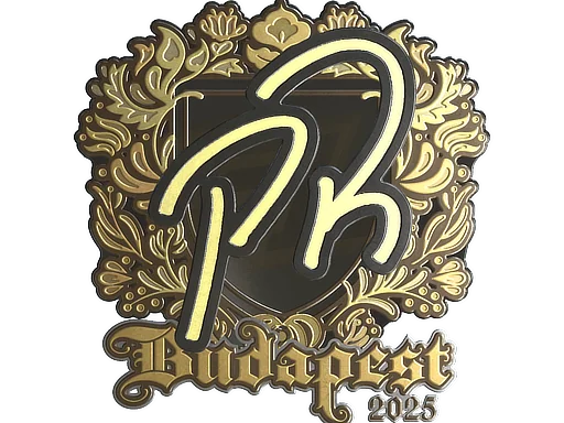 印花 | PR（金色）| 2025年布达佩斯锦标赛