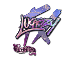 Klistermärke | Lucaozy (Holo) | Paris 2023