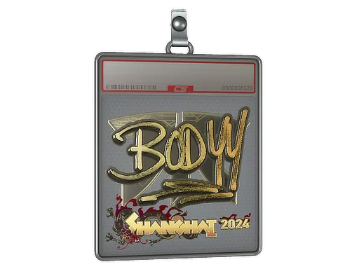印花板 | bodyy（金色）| 2024年上海锦标赛
