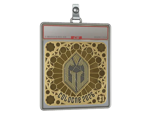 Placa de Adesivo | Gaimin Gladiators (Dourado, Classificação) | Colônia 2026