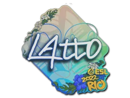 Aufkleber | latto | Rio 2022
