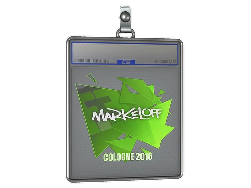 Placa de Adesivo | markeloff | Colônia 2016