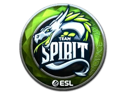 Naklejka | Team Spirit (foliowana) | Katowice 2019