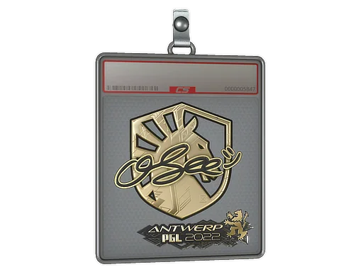 Sticker Slab | oSee (Gold) | Antwerp 2022