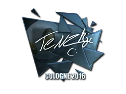 Klistermärke | TENZKI (Foil) | Cologne 2016