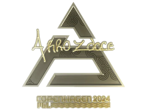 Aufkleber | arrozdoce (Gold) | Kopenhagen 2024