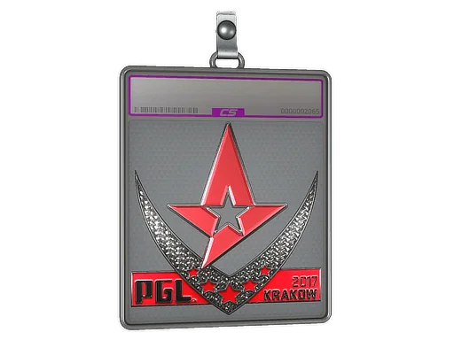 Klistermärkesfodral | Astralis (Foil) | Krakow 2017
