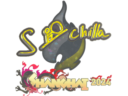 Klistermärke | s-chilla (glitter) | Shanghai 2024