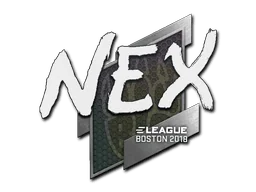 Klistermärke | nex | Boston 2018