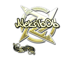印花 | Aleksib（金色）| 2023年巴黎锦标赛