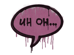 Sealed Graffiti | Uh Oh (Princess Pink)