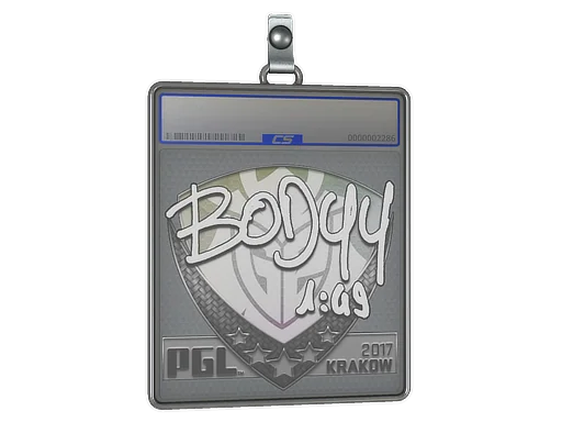 Placa de pegatinas | bodyy | Cracovia 2017