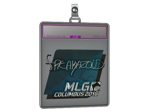 Placa de pegatinas | freakazoid (reflectante) | MLG Columbus 2016
