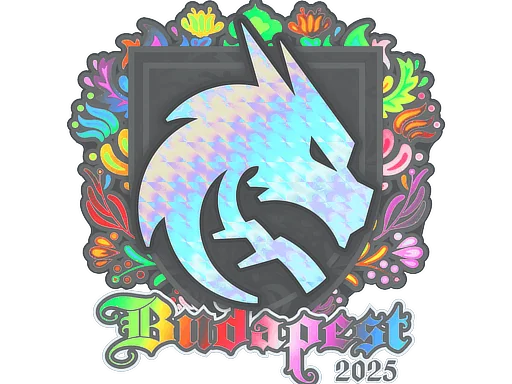 Aufkleber | Team Spirit (Holo) | Budapest 2025