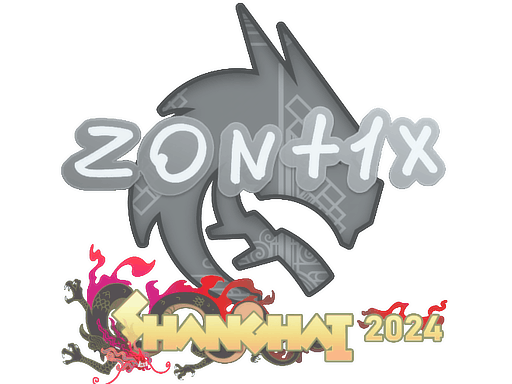 Naklejka | zont1x | Szanghaj 2024