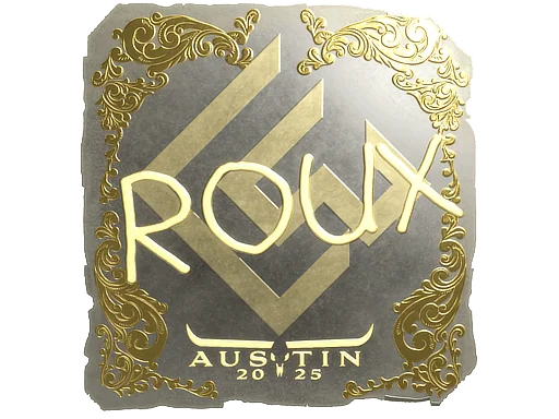 Aufkleber | ROUX (Gold) | Austin 2025