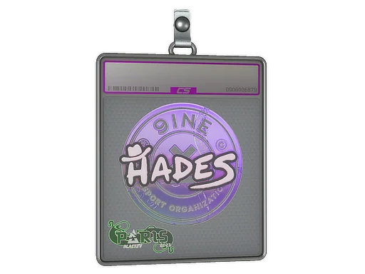 Pokrowiec na naklejkę | hades (holograficzna) | Paryż 2023