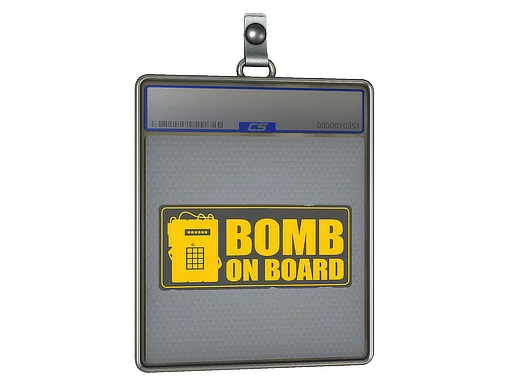 Sticker Slab | Bomb On Board