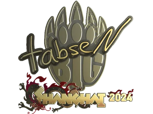 印花 | tabseN（金色）| 2024年上海锦标赛