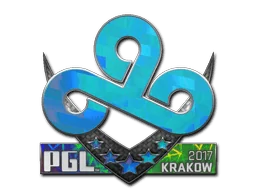 Naklejka | Cloud9 (holograficzna) | Kraków 2017