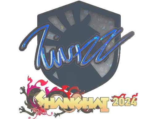 Klistermärke | Twistzz (glitter) | Shanghai 2024