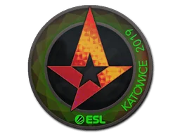 Pegatina | Astralis (holográfica) | Katowice 2019