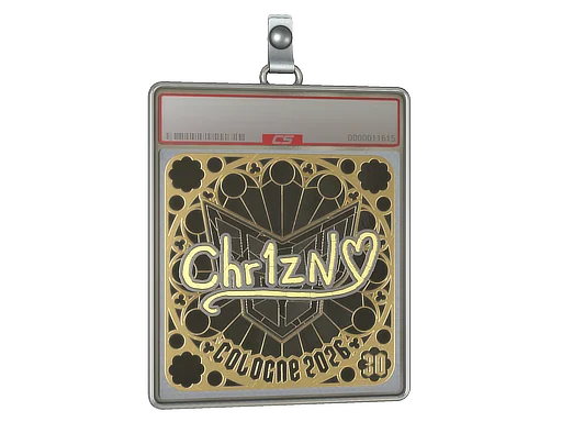 印花板 | Chr1zN (金色，排名) | 2026年科隆锦标赛