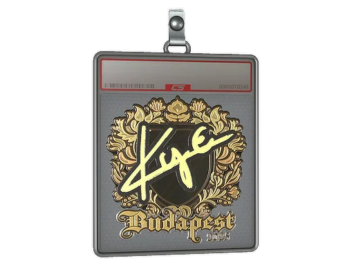 Sticker Slab | kye (Gold) | Budapest 2025