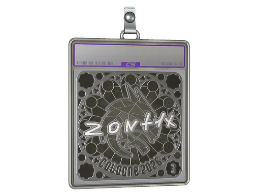 Placa de Adesivo | zont1x (Brilhante, Classificação) | Colônia 2026