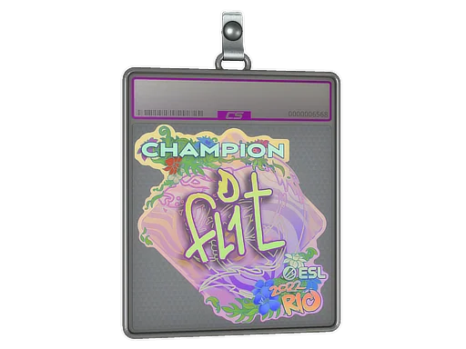 Sticker Slab | FL1T (Holo, Champion) | Rio 2022
