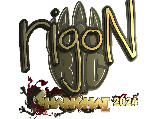 印花 | rigoN（金色）| 2024年上海锦标赛