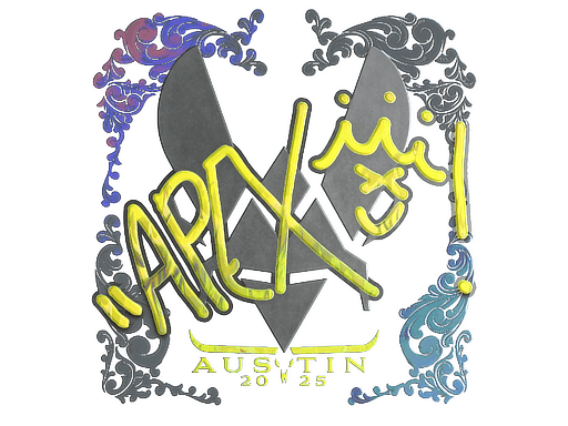 Adesivo | apEX (Holográfico) | Austin 2025