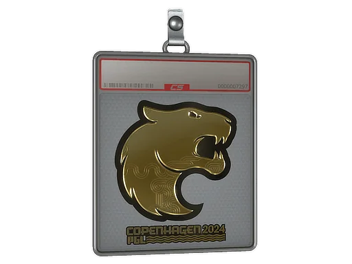 Sticker Slab | FURIA (Gold) | Copenhagen 2024
