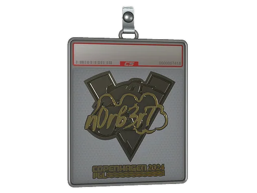 Sticker Slab | n0rb3r7 (Gold) | Copenhagen 2024