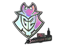 Naklejka | G2 Esports (holograficzna) | Sztokholm 2021