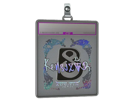 Aufkleberhülle | kensizor (Holo) | Austin 2025