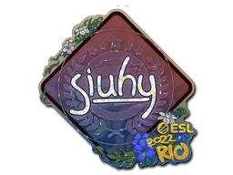 Klistermärke | siuhy (glitter) | Rio 2022