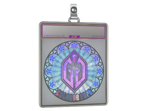Placa de Adesivo | Gaimin Gladiators (Holográfico) | Colônia 2026