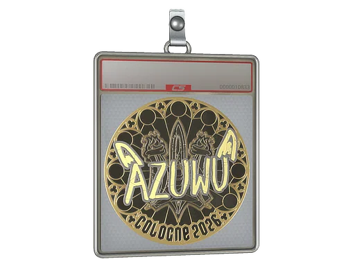 印花板 | AZUWU (金色) | 2026年科隆锦标赛
