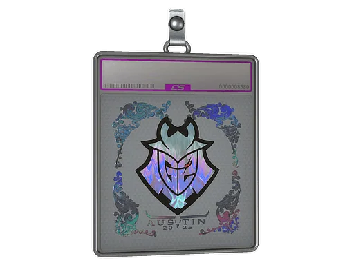 Placa de Adesivo | G2 Esports (Holográfico) | Austin 2025